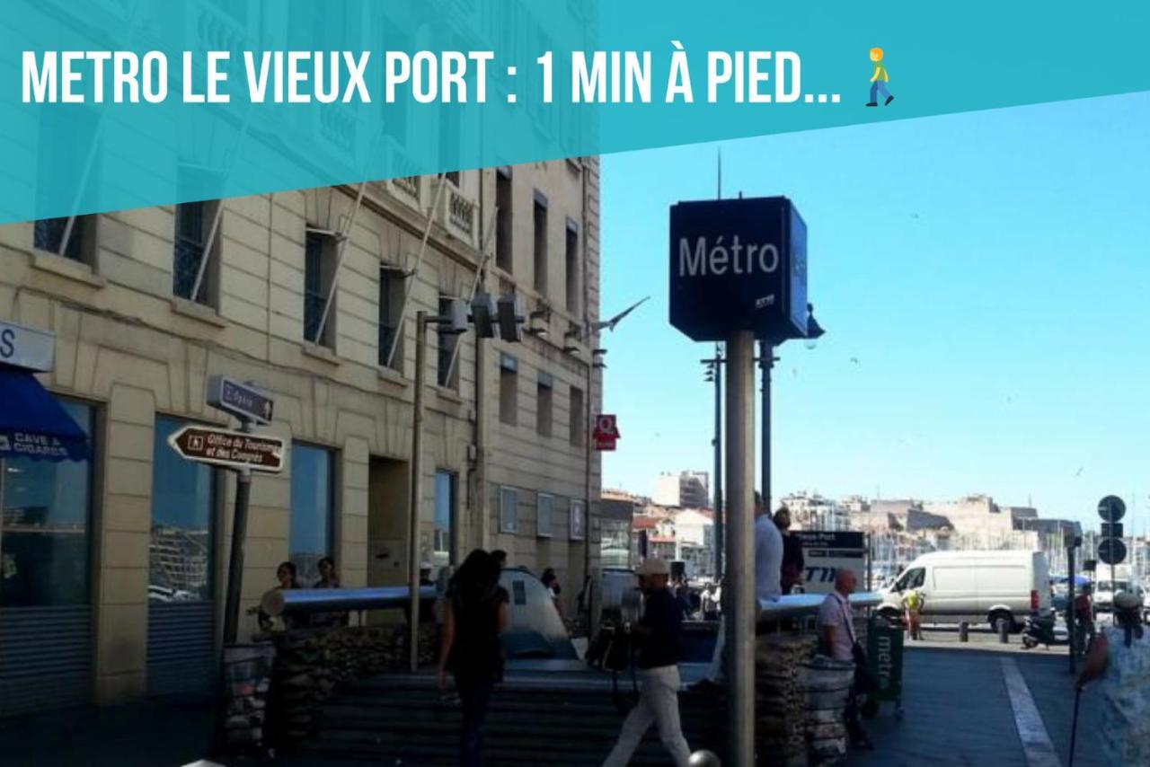 Апартаменты Studio Industriel De Steenia Vieux Port Марсель Экстерьер фото